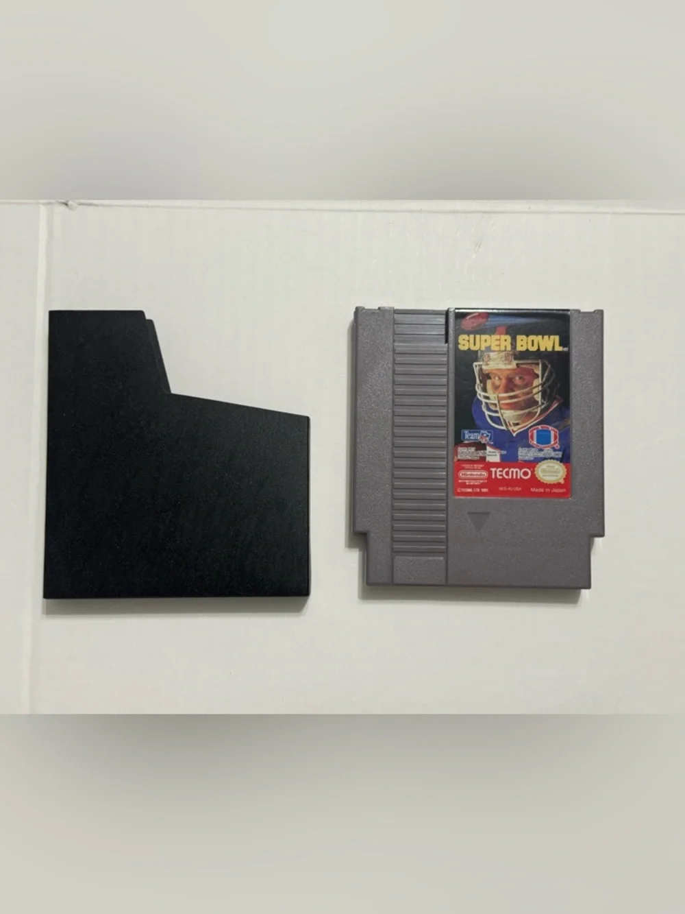 Tecmo Super Bowl Nintendo NES Video Game Cartridge with Sleeve